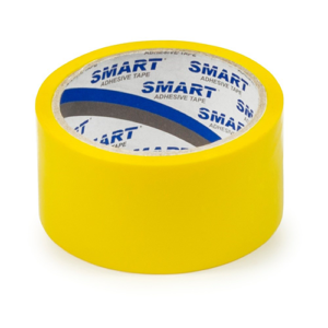 Клейкая упаковочная лента, Желтая, Акрил, 48mmx60m SMART — изображение 2