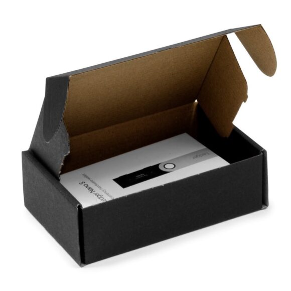 Die-cut cardboard 150x100x50mm black - Image 2