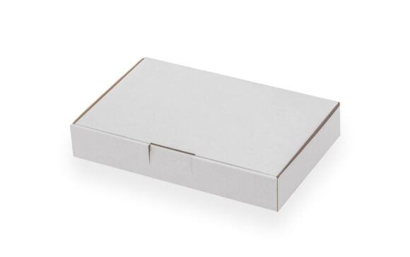 Die-cut cardboard 230x155x41mm white - Image 2