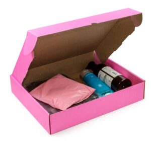 Вырубной картон 250x200x50мм розовый — изображение 2