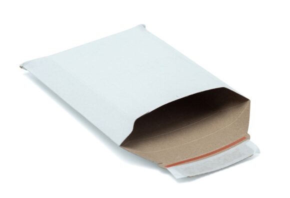Cardboard envelope 175x250mm / white / B5